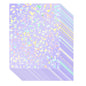36 Sheets Holographic Laminate Sheets Clear Self Adhesive Sticker Paper