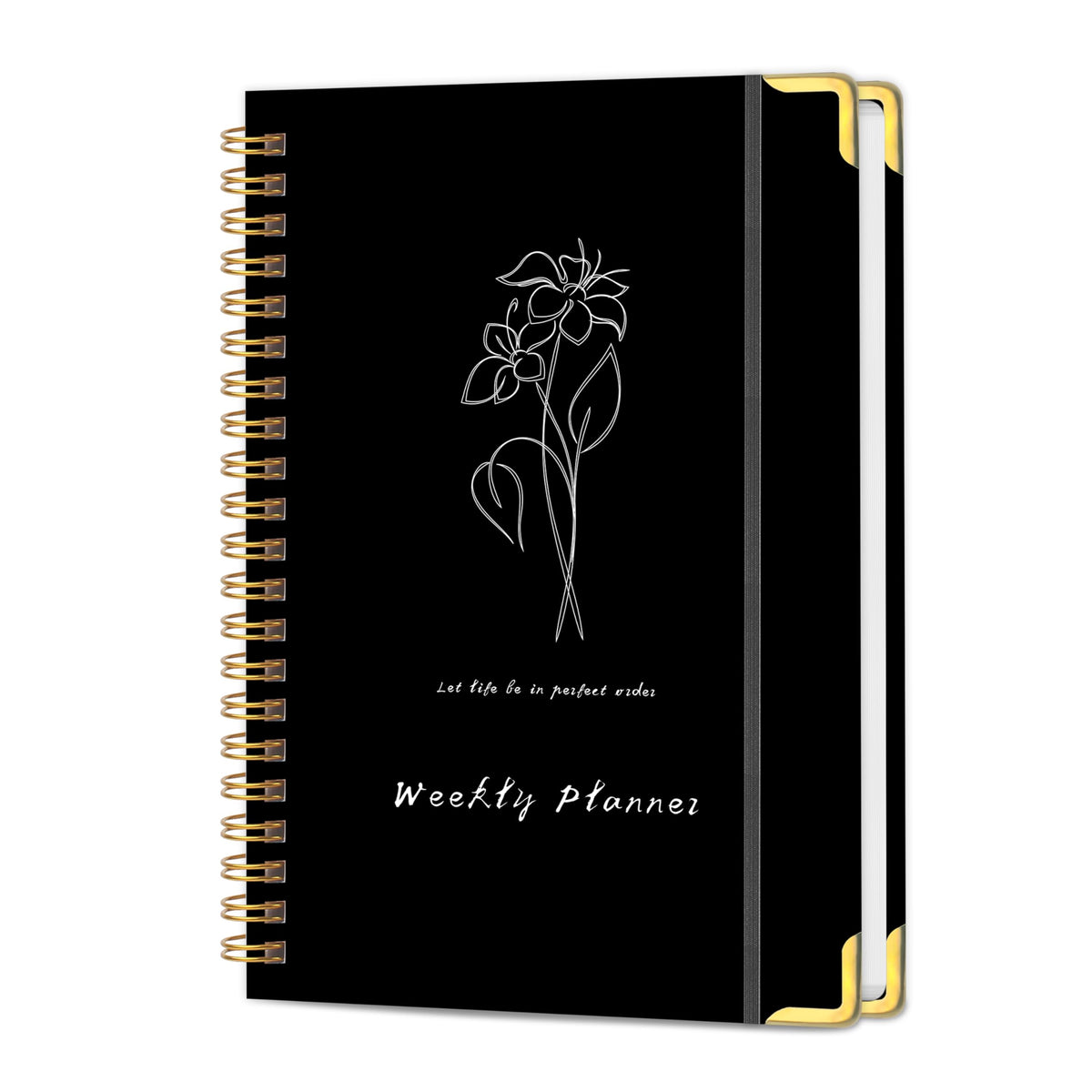 Undated Weekly Planner With Habit Tracker & To Do List 5.7 x 8.0 inch