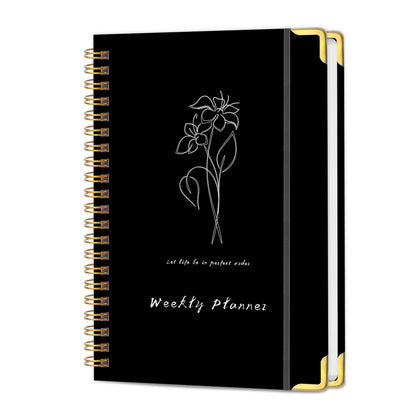 Undated Weekly Planner With Habit Tracker & To Do List 5.7 x 8.0 inch