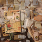 Vintage Stickers 20 Sheets Scrapbooking Supplies Journaling Decals (Nature)