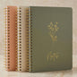 Aesthetic Spiral Notebook Set of 3 For Women - Cute College Ruled Journals
