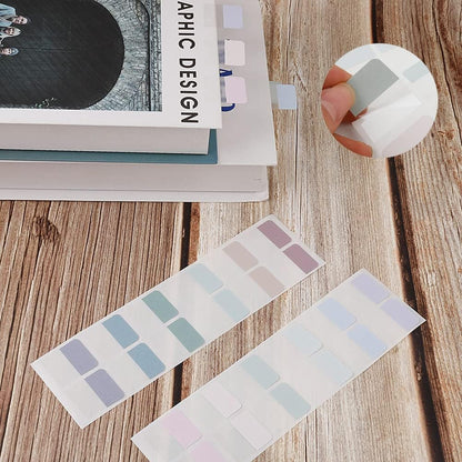 240 Pcs Sticky Index Tabs, Colored Book Sticky Tabs for Notebooks, 1 Inch