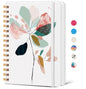 Lined Spiral Journal Notebook, A5 College Ruled Notebook for Note-Taking