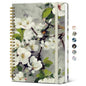Taja Spiral Lined Journal for Women, Pretty Hardcover Journal Notebook, A5