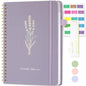 Oucaru Undated Weekly Planner A5, 52-Week Goal & Habit Tracker Notebook