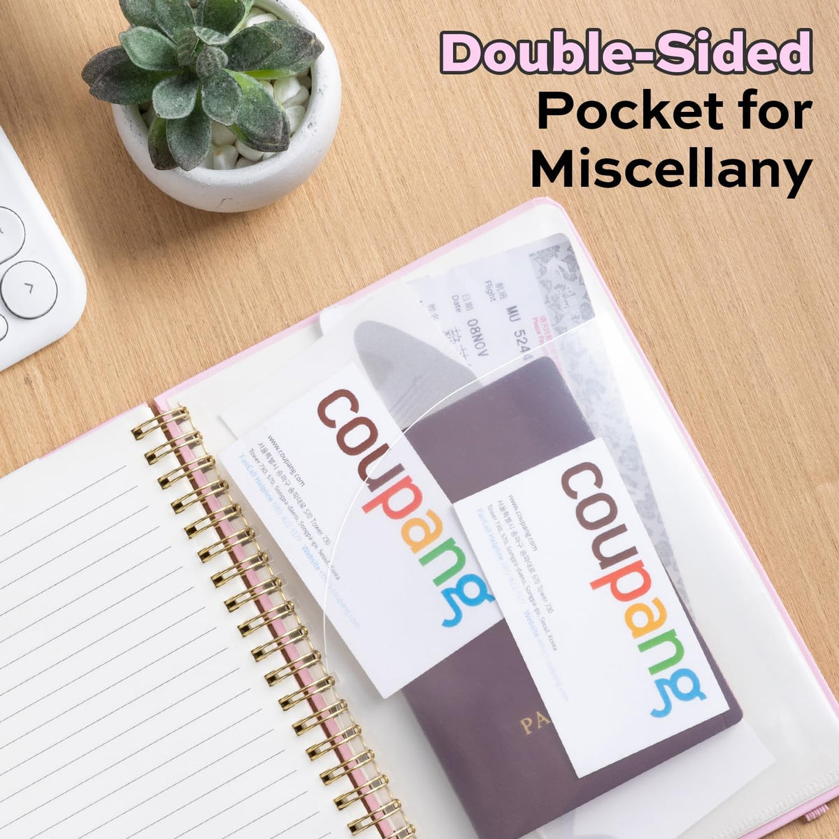 deli Pink Lined Spiral Journal Notebook, 160 Pages, A5 (5.5"x8") Hardcover Writing Notebook, College Ruled Spiral Bound Journal for Women & Men - Perfect for Work, School, Office & Note Taking