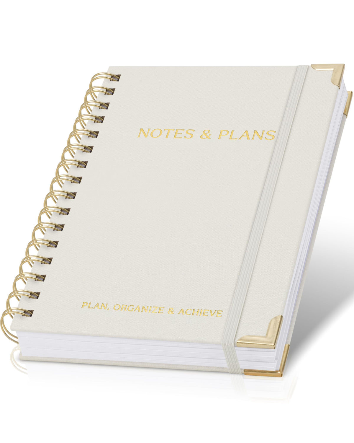 ZICOTO Aesthetic Daily Planner And Spiral Notebook With Hourly Schedule