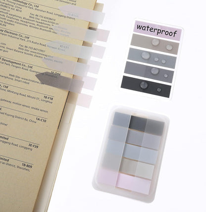 600 Pcs Index Tabs Flags, Pastel Color