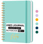 Lined Spiral Journal Notebook, A5 College Ruled Notebook for Note-Taking