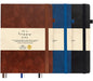 Classic Lined Journal Notebook 8.5x11" A4 Hardcover Leather - Brown Journal