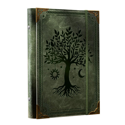 Ovesmusl Sunflower PU Leather A5 Binder 6 Ring Refillable Journal Cover