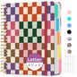 Taja Large Spiral Notebooks for Work 5 Subject with Removable Dividers