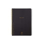 DesignWorks Ink Textured Spiral Notebook, Juniper Green, 8.25 x 11.625 in