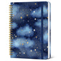 Taja Spiral Lined Journal for Women, Pretty Hardcover Journal Notebook, A5
