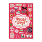 PRSTINCOL Vintage Sticker Book with 30 Pages of Ephemera Stickers, Aesthetic Junk Journaling Supplies for Scrapbooking Adults, 8.3 by 5.5 Inches, Over 550 Pieces