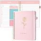 Oucaru Undated Weekly Planner A5, 52-Week Goal & Habit Tracker Notebook