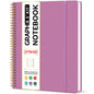Taja Large Spiral Lined Notebook for Work, Journal for Women & Men
