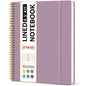 Taja Large Spiral Lined Notebook for Work, Journal for Women & Men
