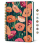 Taja Pretty Spiral Journal for Women, Lined Hardcover Notebook, 6" x 8"