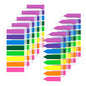 (2000 Pcs) Translucent Bright Sticky Tabs and Arrow Flags for Notebooks