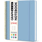 Taja Large Spiral Lined Notebook for Work, Journal for Women & Men