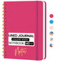 Lined Spiral Journal Notebook, A5 College Ruled Notebook for Note-Taking