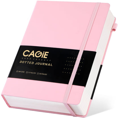 CAGIE Journal Notebook for Women Men Leather Journaling Notebooks Diary A5