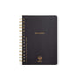 DesignWorks Ink Textured Spiral Notebook, Juniper Green, 8.25 x 11.625 in