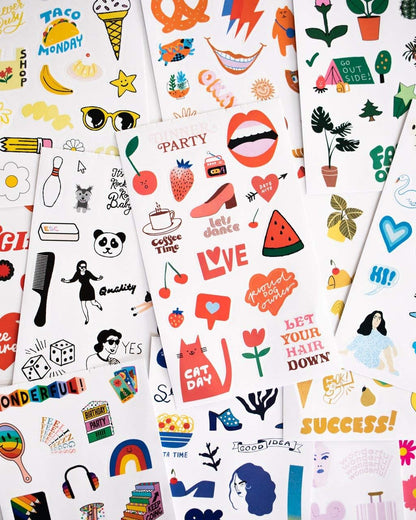 ban.do Aesthetic Planner Sticker Book, Issue 5
