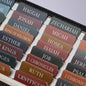 UPAFEXXI-Bible Tabs with Book Summaries, 3D Gold Foil Embossed Lettering