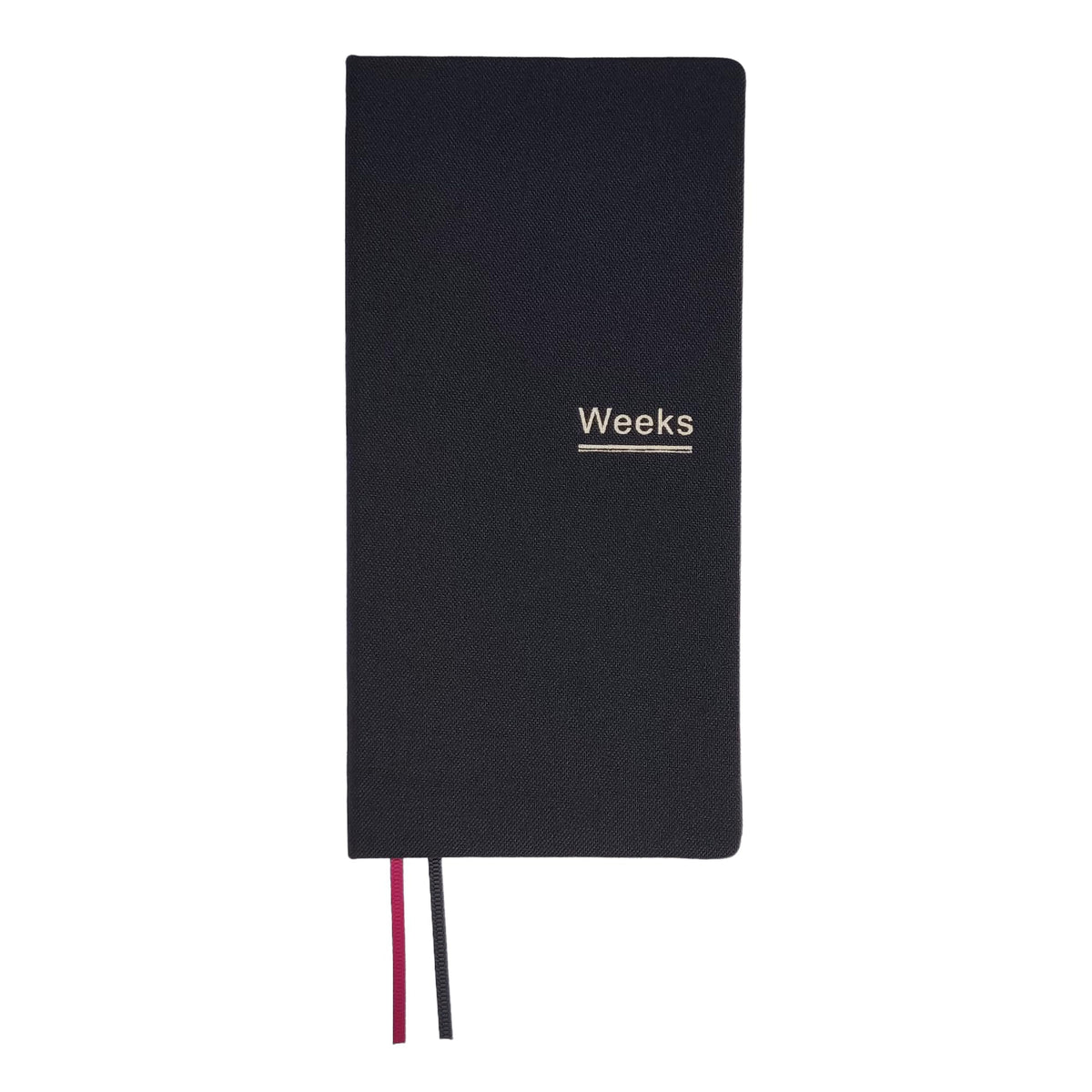 Undated Weekly Planner Notebook Pocket Organizer Appointment Book Journal Notebook A6 Week Plan Notepad (Beige with cover)