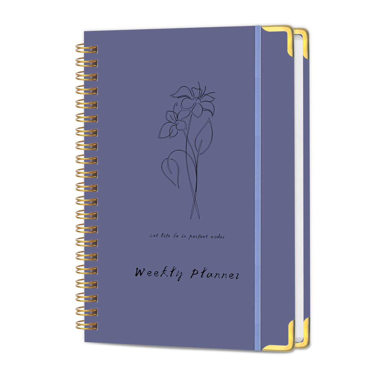 Undated Weekly Planner With Habit Tracker & To Do List 5.7 x 8.0 inch