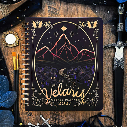 A Court of Thorns and Roses: Velaris 2027 Weekly Planner, Personal Organizer