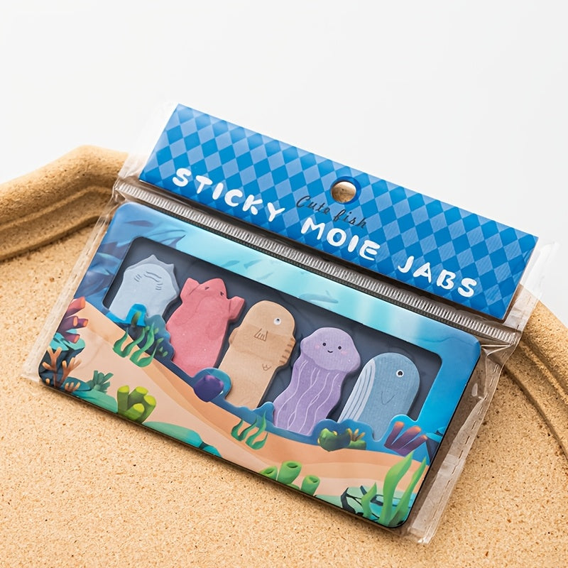 150pcs of Adorable Animal-Themed Thumb Index Tabs, Reusable Side Markers for Books, Vibrant Sticky Notes Suitable for Office And School Use