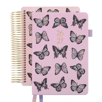 2026-27 Monthly & Weekly Planner Illustrated Pre-Made Bullet Journal August-July for Organized Planning
