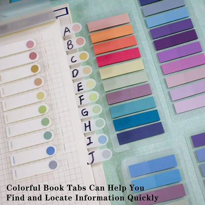 Tabs 800 count Sticky Index Tabs Page Markers,Writable and Transparent