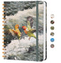 Lined Spiral Journal Notebook, A5 College Ruled Notebook for Note-Taking