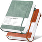 CAGIE Journal Notebook for Women Men Leather Journaling Notebooks Diary A5