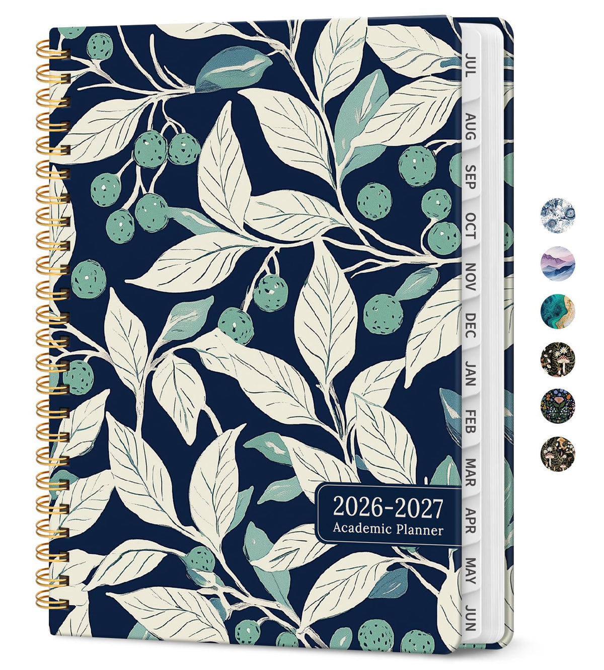 Planner 2026-2027, Jul 2026-Jun 2027 Academic Monthly & Weekly Planner