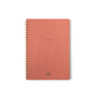 DesignWorks Ink Textured Spiral Notebook, Juniper Green, 8.25 x 11.625 in