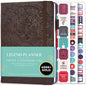 Legend Planner Undated, Weekly & Daily Goal Journal, A5 Black