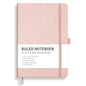 RETTACY Lined Journal Notebook, 192 Numbered Pages, A5 Size (5.7'' x 8.3'')