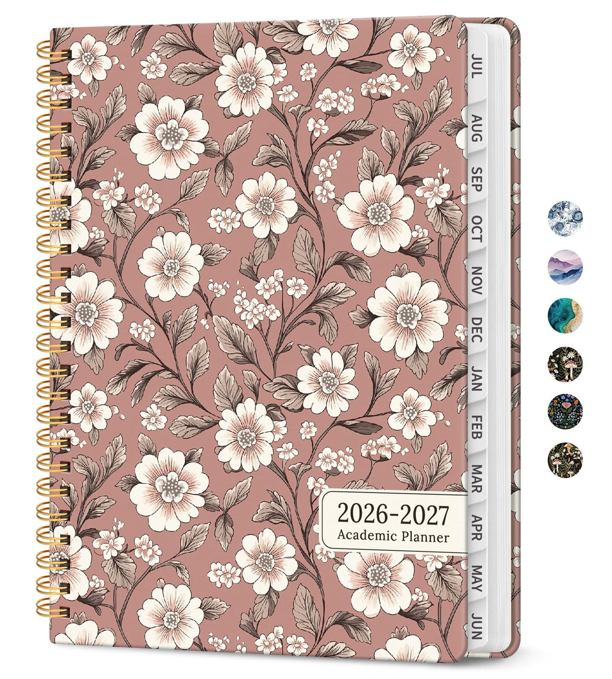 Planner 2026-2027, Jul 2026-Jun 2027 Academic Monthly & Weekly Planner