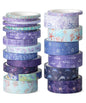 Mr. Pen- Washi Tape Set, 21 Rolls, Assorted Sizes, Floral