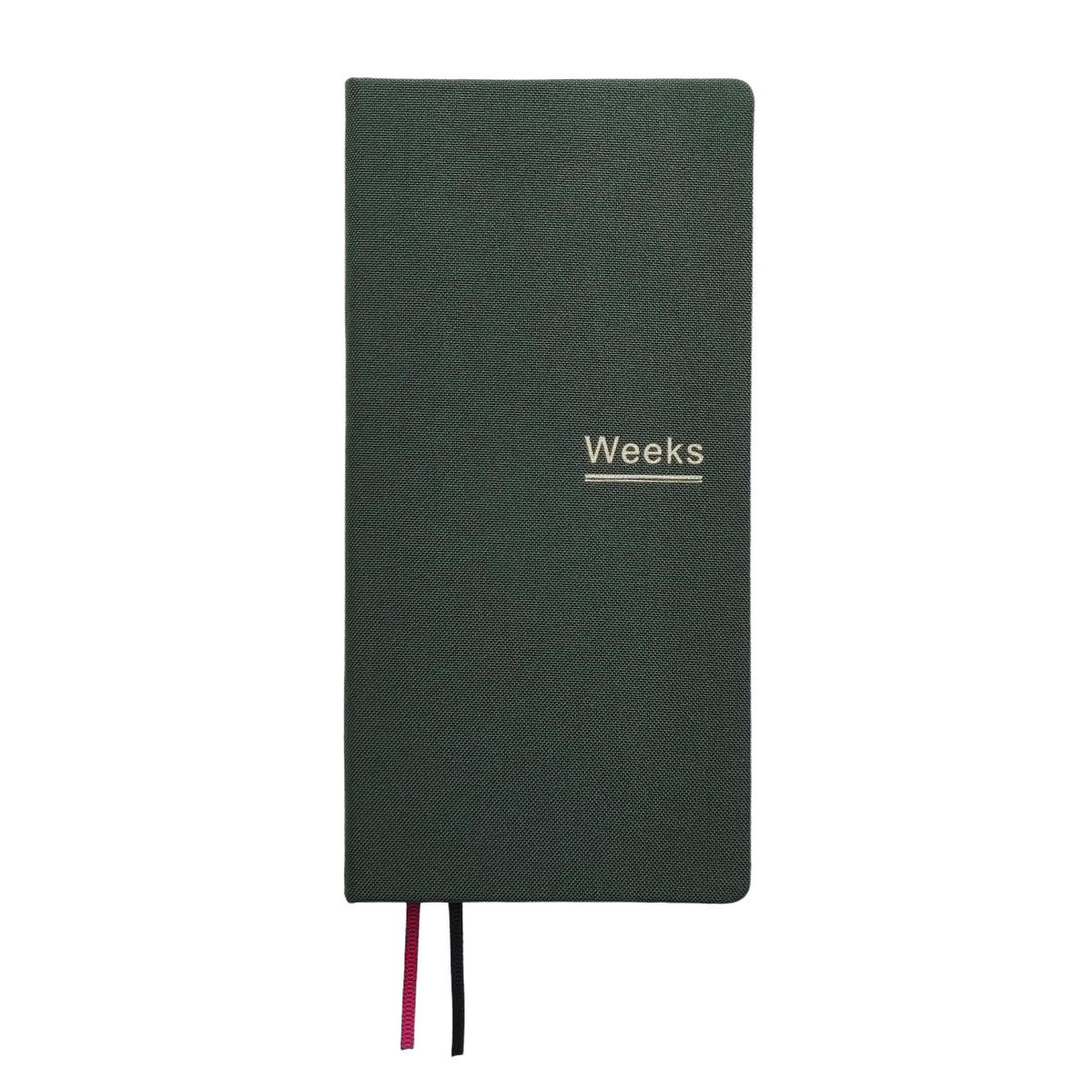 Undated Weekly Planner Notebook Pocket Organizer Appointment Book Journal Notebook A6 Week Plan Notepad (Beige with cover)