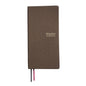 Undated Weekly Planner Notebook Pocket Organizer Appointment Book Journal Notebook A6 Week Plan Notepad (Beige with cover)