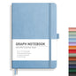 RETTACY Lined Journal Notebook, 192 Numbered Pages, A5 Size (5.7'' x 8.3'')