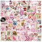 Aesthetic Downtown Girls Stickers Pack Trendy Y2K Stickers(50)