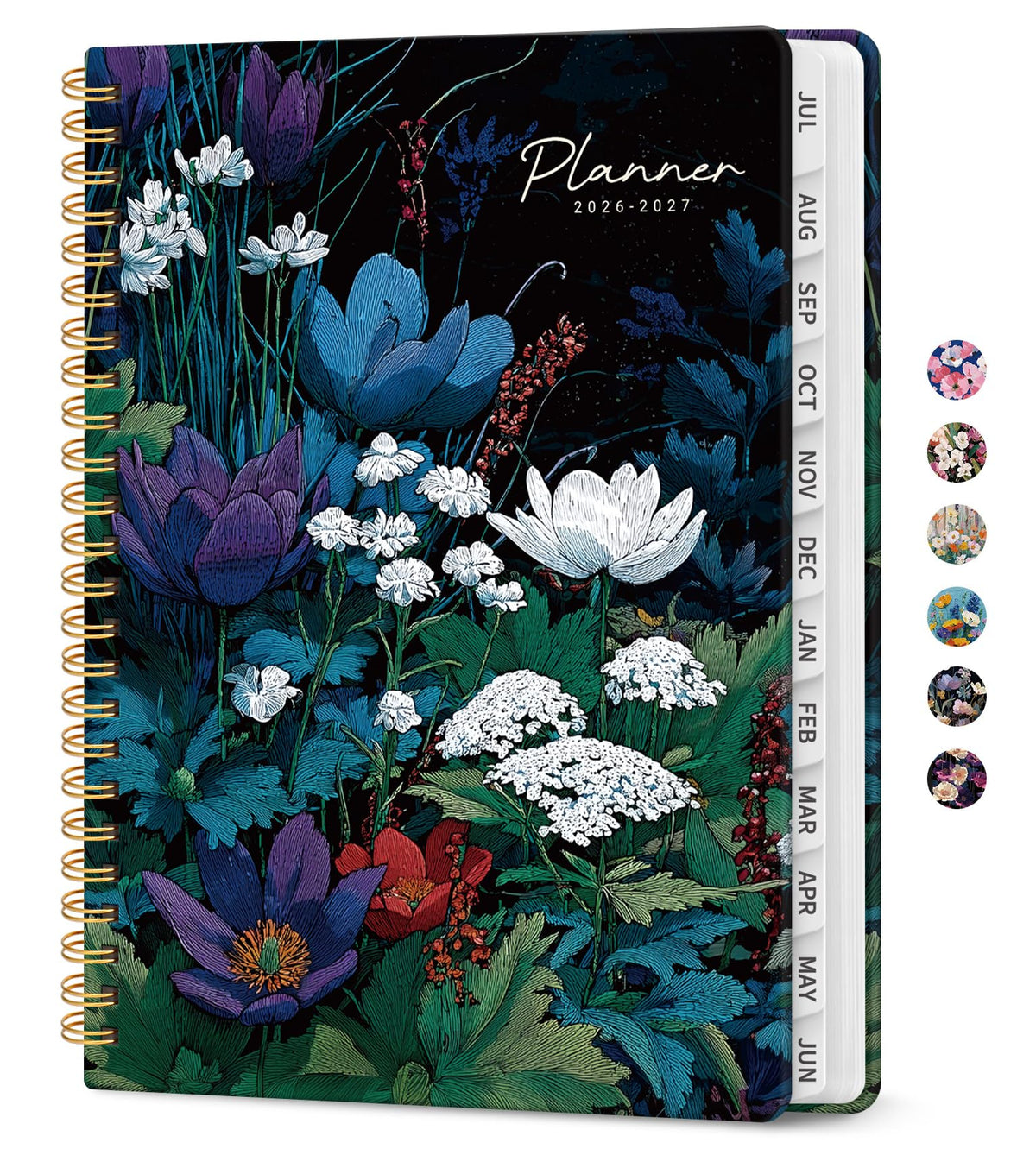 Planner 2026-2027, Jul 2026-Jun 2027 Academic Monthly & Weekly Planner