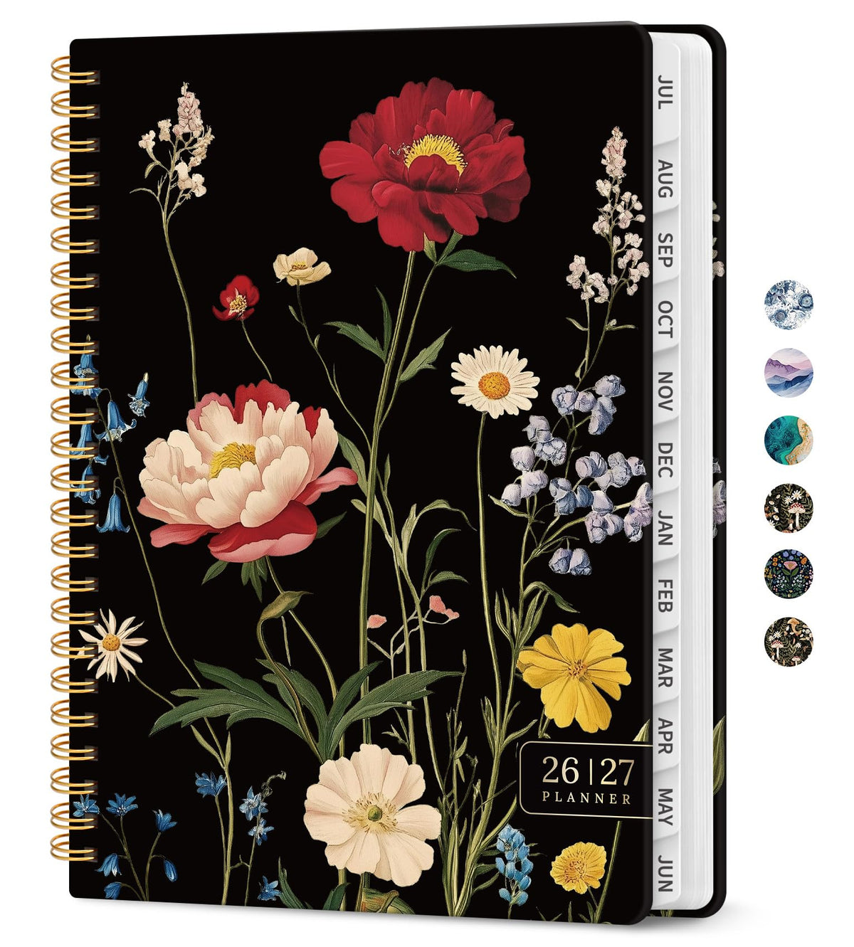 Planner 2026-2027, Jul 2026-Jun 2027 Academic Monthly & Weekly Planner